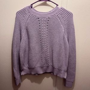 Topshop Lilac Purple Knit Sweater